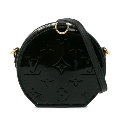 Pre-owned Leather crossbody-bags Louis Vuitton Vintage , Black , Dames