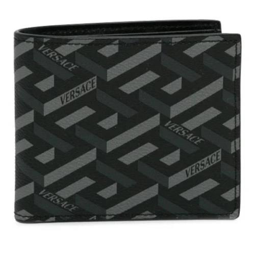 Pre-owned Fabric wallets Versace Pre-owned , Black , Dames