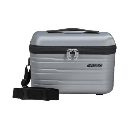 Flashline Beauty Case American Tourister , Gray , Unisex