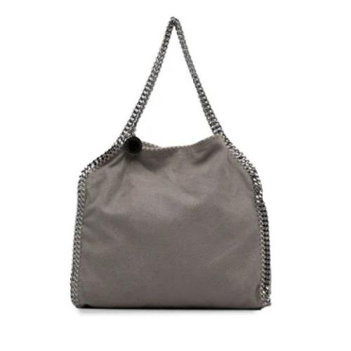 Pre-owned Polyester totes Stella McCartney Pre-owned , Gray , Dames
