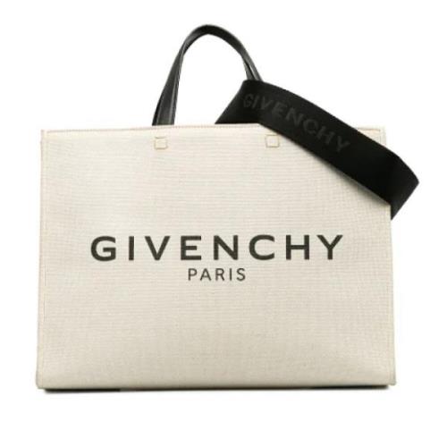 Pre-owned Canvas totes Givenchy Pre-owned , Beige , Dames