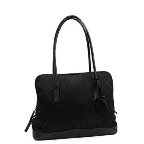 Pre-owned Leather prada-bags Prada Vintage , Black , Dames