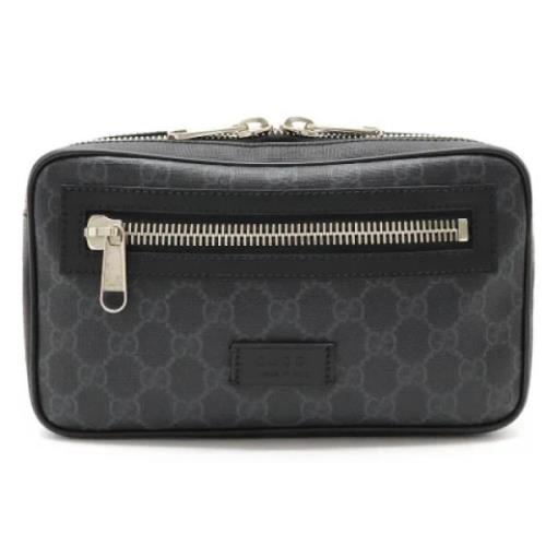 Pre-owned Plastic crossbody-bags Gucci Vintage , Black , Dames