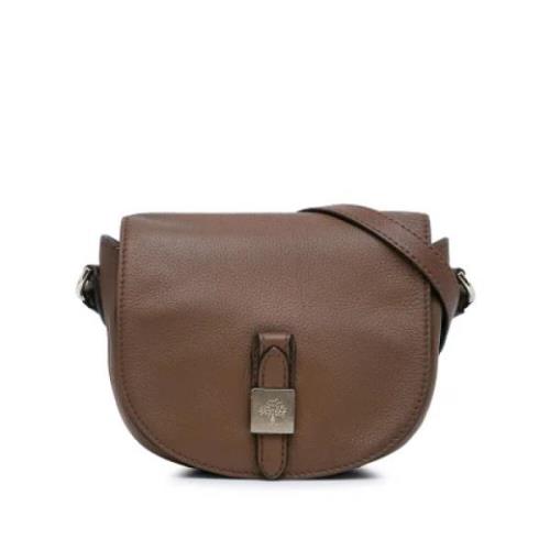 Pre-owned Leather crossbody-bags Mulberry Pre-owned , Brown , Dames