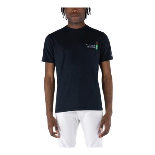 Portofino T-shirt MC2 Saint Barth , Black , Heren