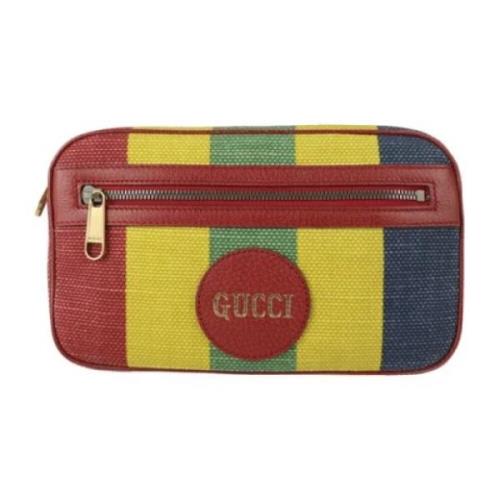 Pre-owned Canvas crossbody-bags Gucci Vintage , Multicolor , Dames
