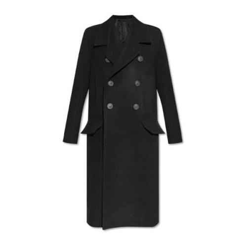 Officer Coat Rick Owens , Black , Dames