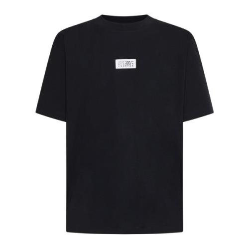 Zwarte T-shirts en Polos MM6 Maison Margiela , Black , Heren