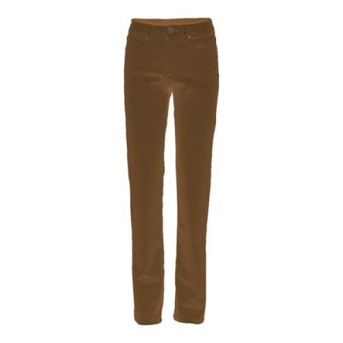 Klassieke Magic Fit Regular Broek Cognac C.Ro , Brown , Dames