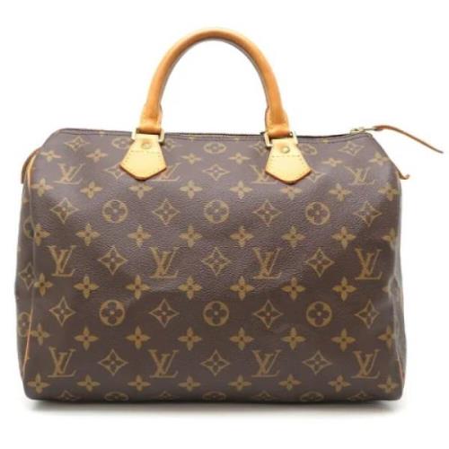 Pre-owned Canvas louis-vuitton-bags Louis Vuitton Vintage , Brown , Da...