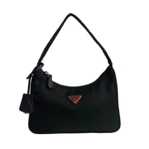 Pre-owned Fabric prada-bags Prada Vintage , Black , Dames