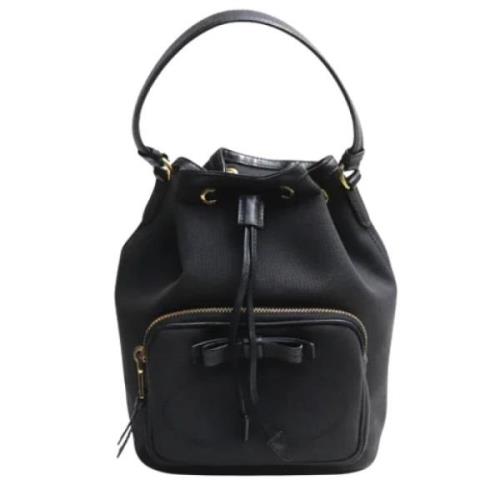 Pre-owned Leather prada-bags Prada Vintage , Black , Dames