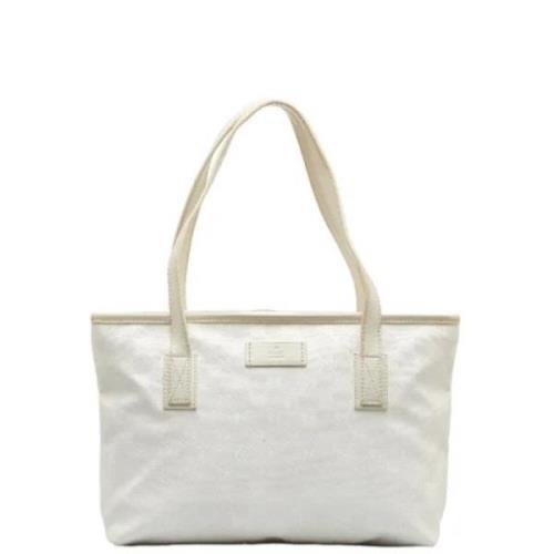 Pre-owned Plastic handbags Gucci Vintage , White , Dames