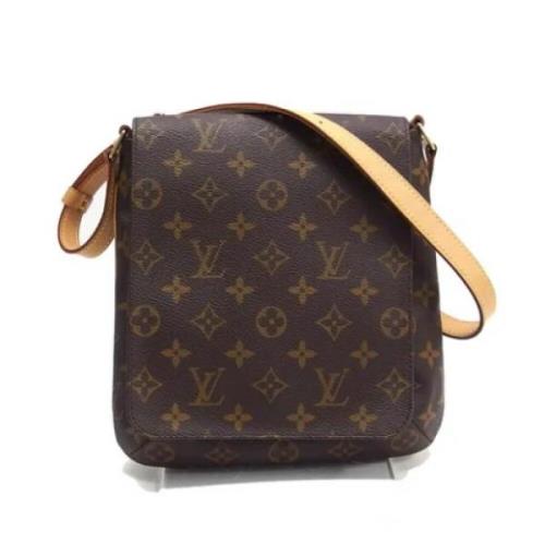 Pre-owned Canvas louis-vuitton-bags Louis Vuitton Vintage , Brown , Da...