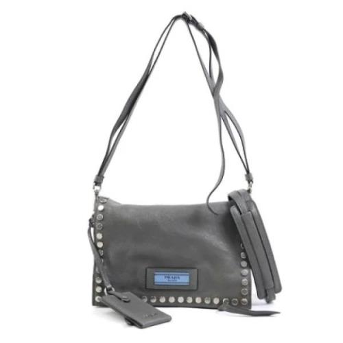 Pre-owned Fabric prada-bags Prada Vintage , Gray , Dames