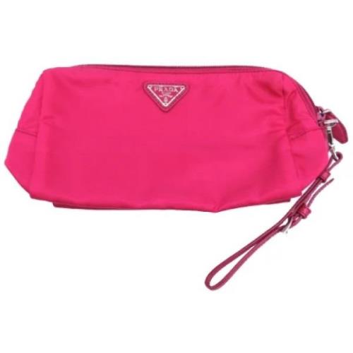 Pre-owned Leather prada-bags Prada Vintage , Pink , Dames