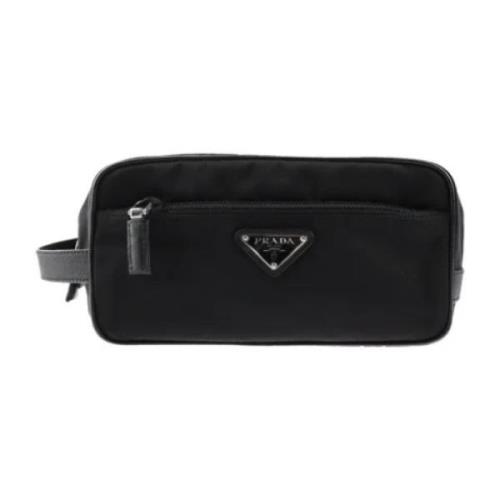 Pre-owned Leather prada-bags Prada Vintage , Black , Dames