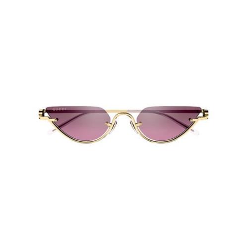 Metalen zonnebril voor vrouwen Gucci , Pink , Dames