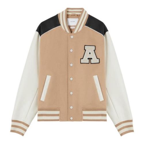 Ivy Varsity Jacket Axel Arigato , Beige , Heren