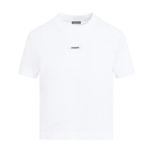 Gros Grain T-Shirt Jacquemus , White , Dames