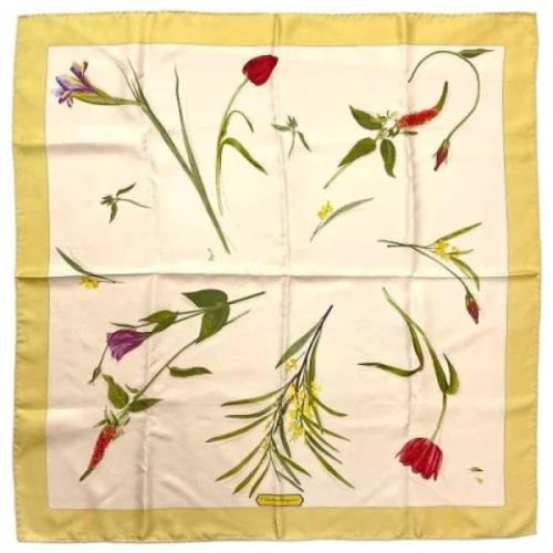 Pre-owned Silk scarves Salvatore Ferragamo Pre-owned , Multicolor , Da...