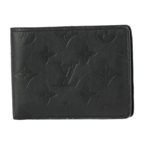 Pre-owned Fabric wallets Louis Vuitton Vintage , Black , Dames