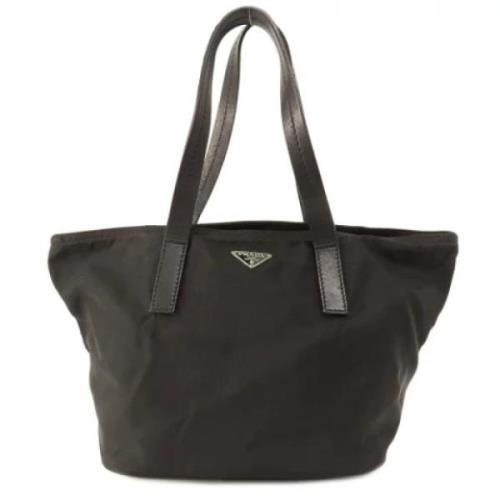 Pre-owned Nylon prada-bags Prada Vintage , Black , Dames