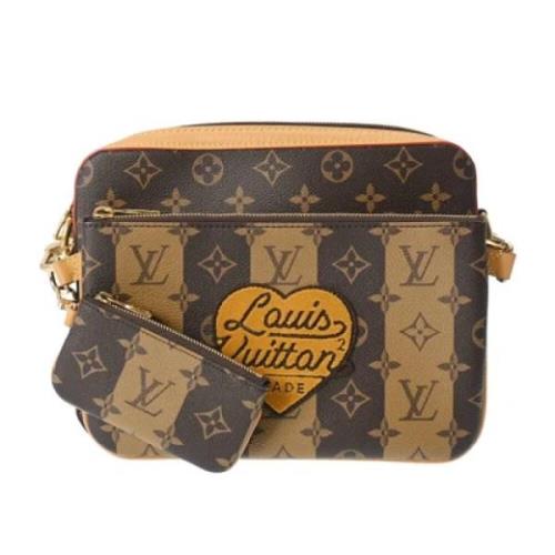 Pre-owned Canvas louis-vuitton-bags Louis Vuitton Vintage , Brown , Da...