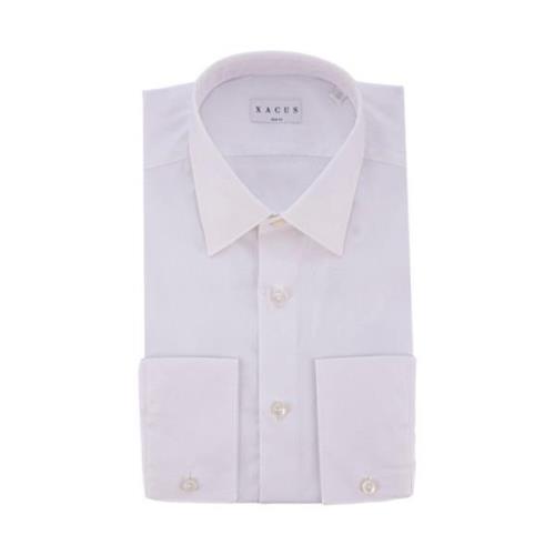 Klassieke Witte Overhemd Slim Fit Xacus , White , Heren