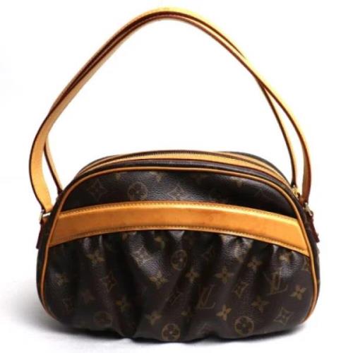 Pre-owned Canvas louis-vuitton-bags Louis Vuitton Vintage , Brown , Da...