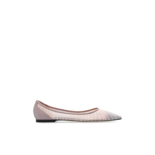 Ballet Flats 'Love' Jimmy Choo , Pink , Dames