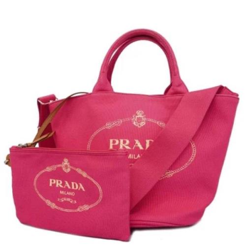 Pre-owned Fabric prada-bags Prada Vintage , Pink , Dames