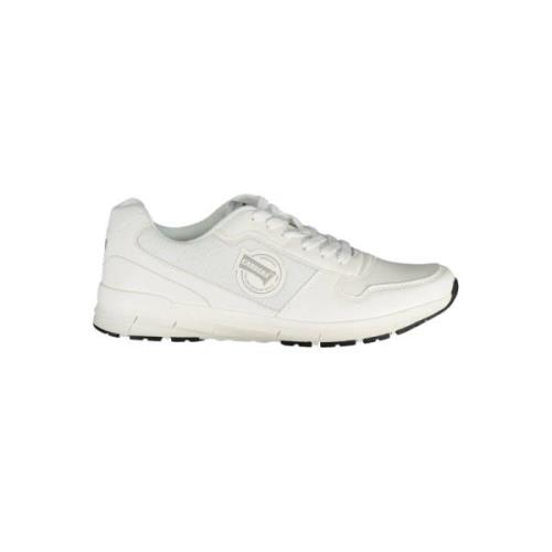 Witte Polyester Sneaker met Contrastdetails Carrera , White , Heren