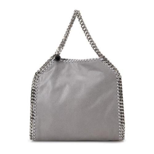 Mini Falabella Tote Bag in Grijs Stella McCartney , Gray , Dames