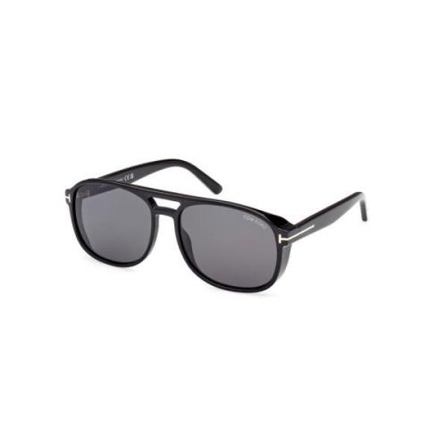 Aviator zonnebril in grijs Tom Ford , Black , Heren