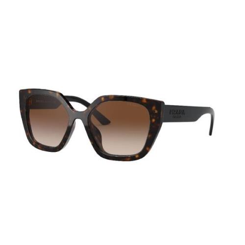 Stijlvolle zonnebril in kleur 2Au6S1 Prada , Brown , Dames