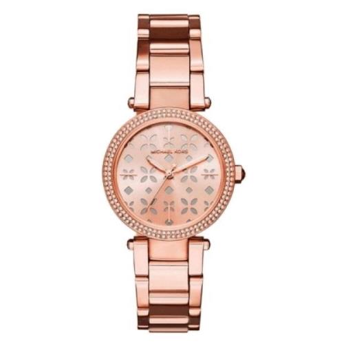 Roségouden Dameskwarts Horloge Michael Kors , Pink , Dames