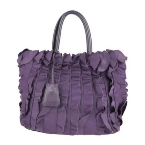 Pre-owned Fabric prada-bags Prada Vintage , Purple , Dames