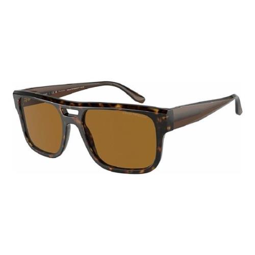 EA 4197 Zonnebril in Havana Kleur Emporio Armani , Brown , Heren