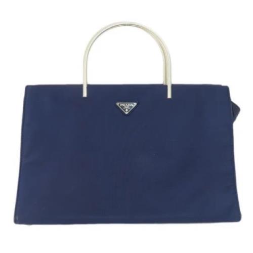 Pre-owned Fabric prada-bags Prada Vintage , Blue , Dames
