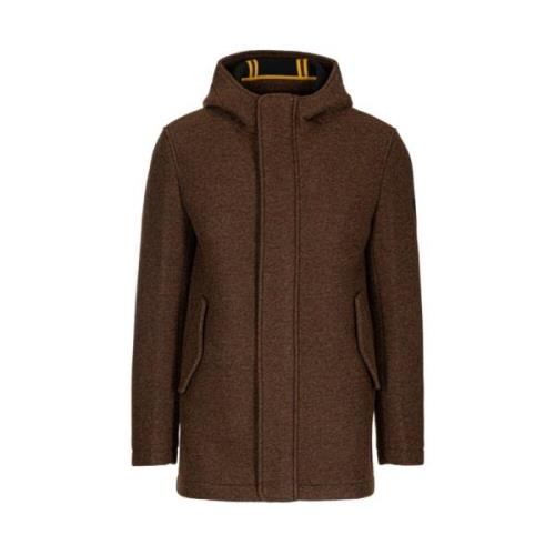 Parka met vilten afwerking Manuel Ritz , Brown , Heren