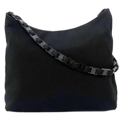 Pre-owned Fabric shoulder-bags Salvatore Ferragamo Pre-owned , Black ,...