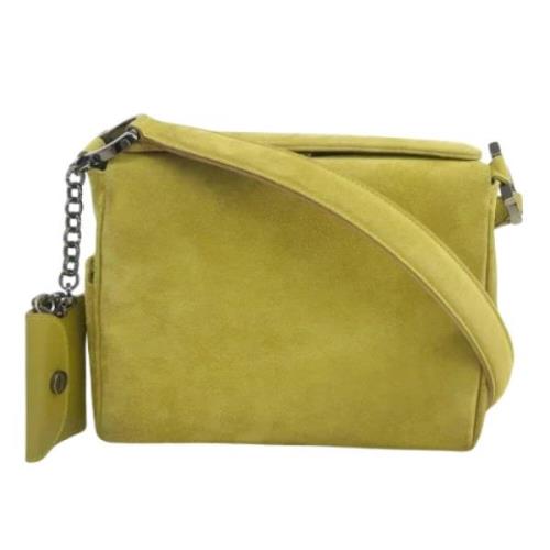 Pre-owned Fabric shoulder-bags Salvatore Ferragamo Pre-owned , Green ,...