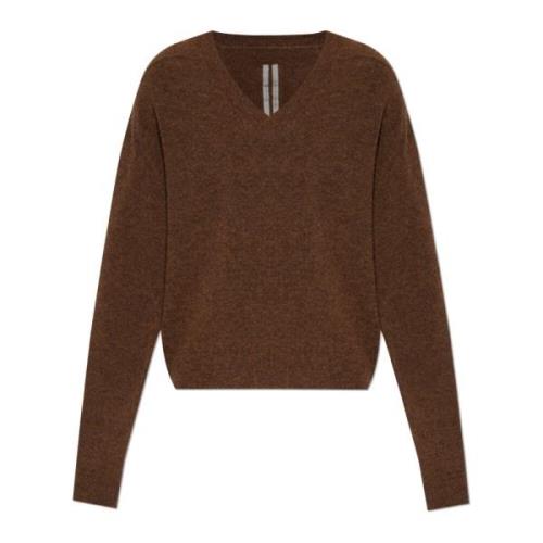 Sweater `Tommy` Rick Owens , Brown , Heren