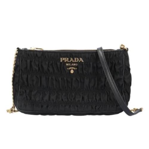 Pre-owned Fabric prada-bags Prada Vintage , Black , Dames