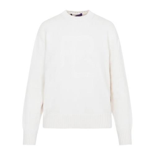 Off-White Pullover Sweater Ralph Lauren , White , Dames