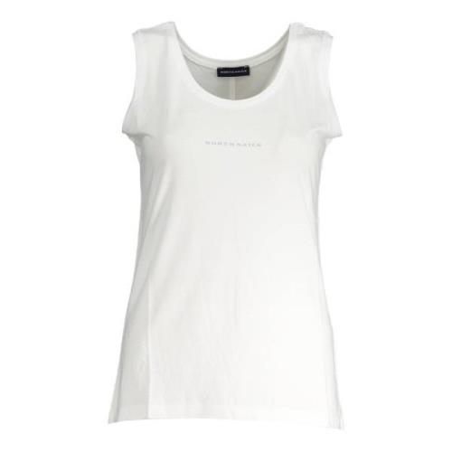 Sleeveless Tops North Sails , White , Dames