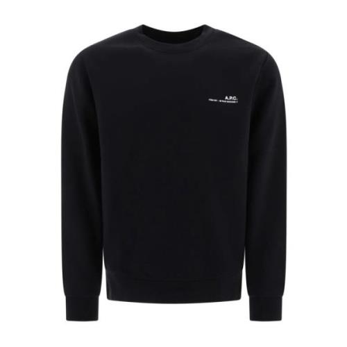 Stijlvolle Sweatshirts voor Unisex A.p.c. , Black , Heren