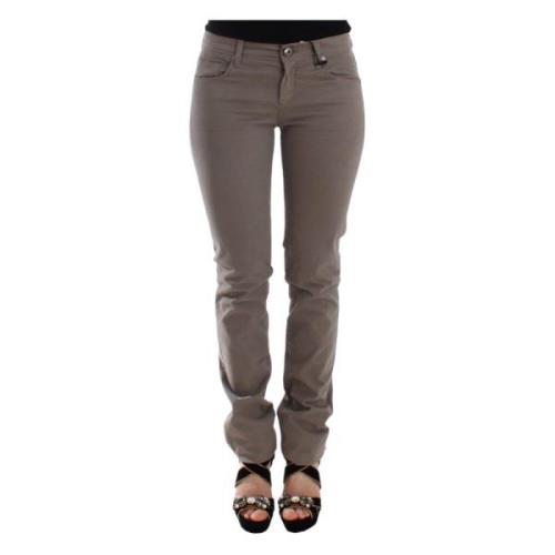 Stijlvolle Skinny Jeans in Taupe Ermanno Scervino , Brown , Dames