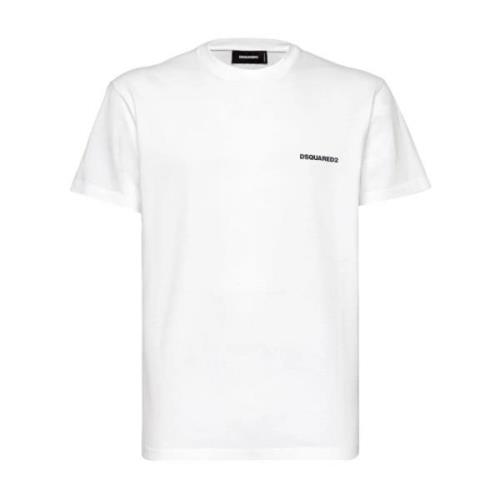 Heren T-shirts & Polos Collectie Dsquared2 , White , Heren
